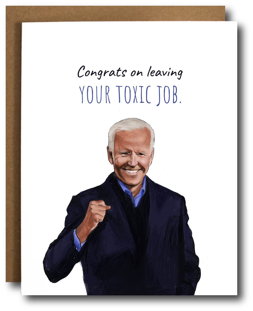 Joe Biden Toxic Job Retirement Card