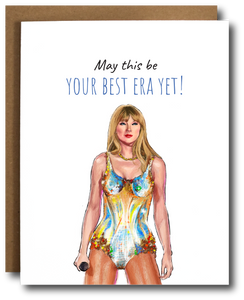 Taylor Era Birthday Card