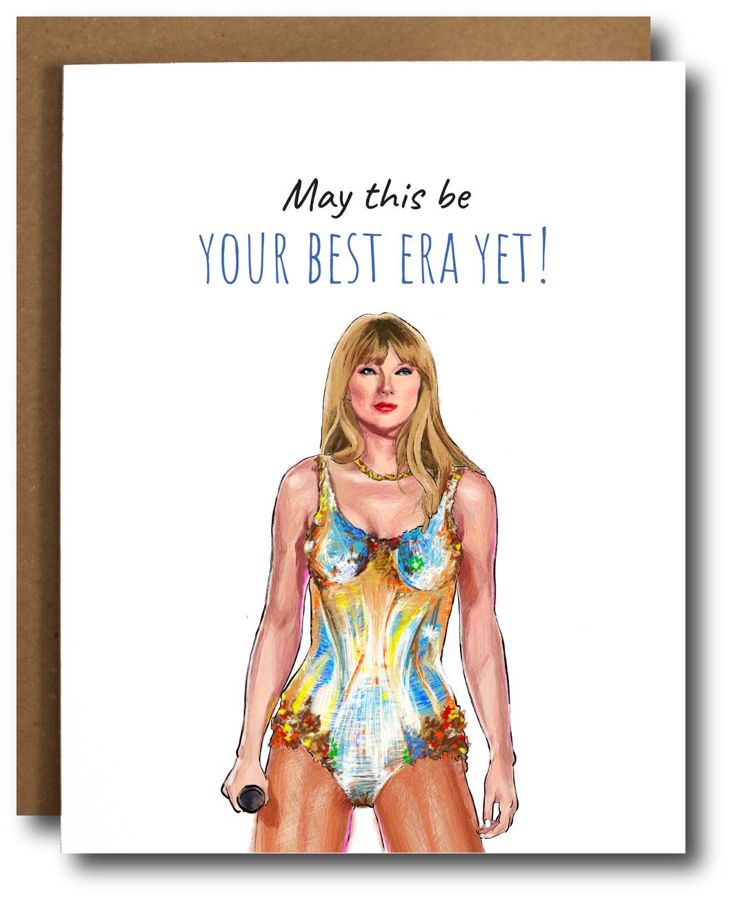 Taylor Era Birthday Card