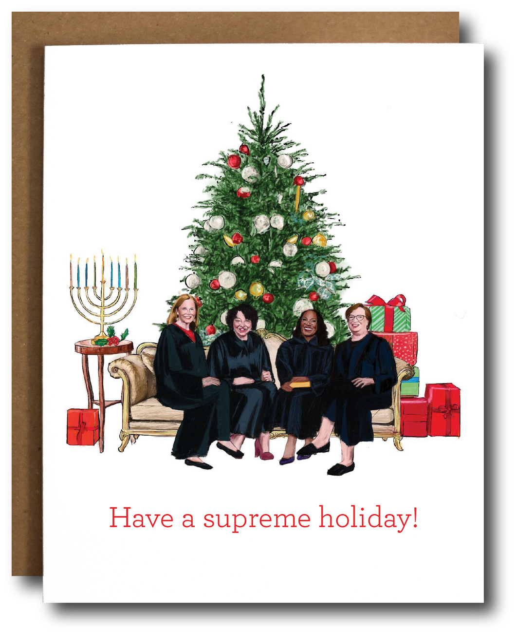 2024 SCOTUS Ladies Holiday Card