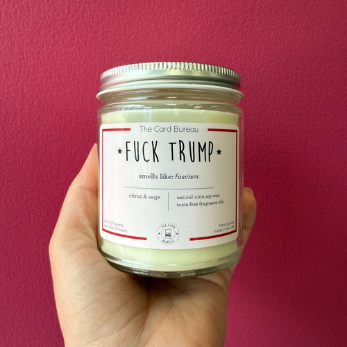 Fuck Trump Candle