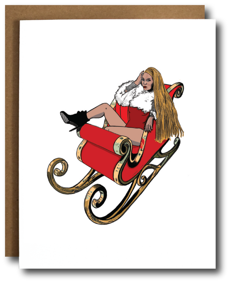 Beyonce Christmas Card 