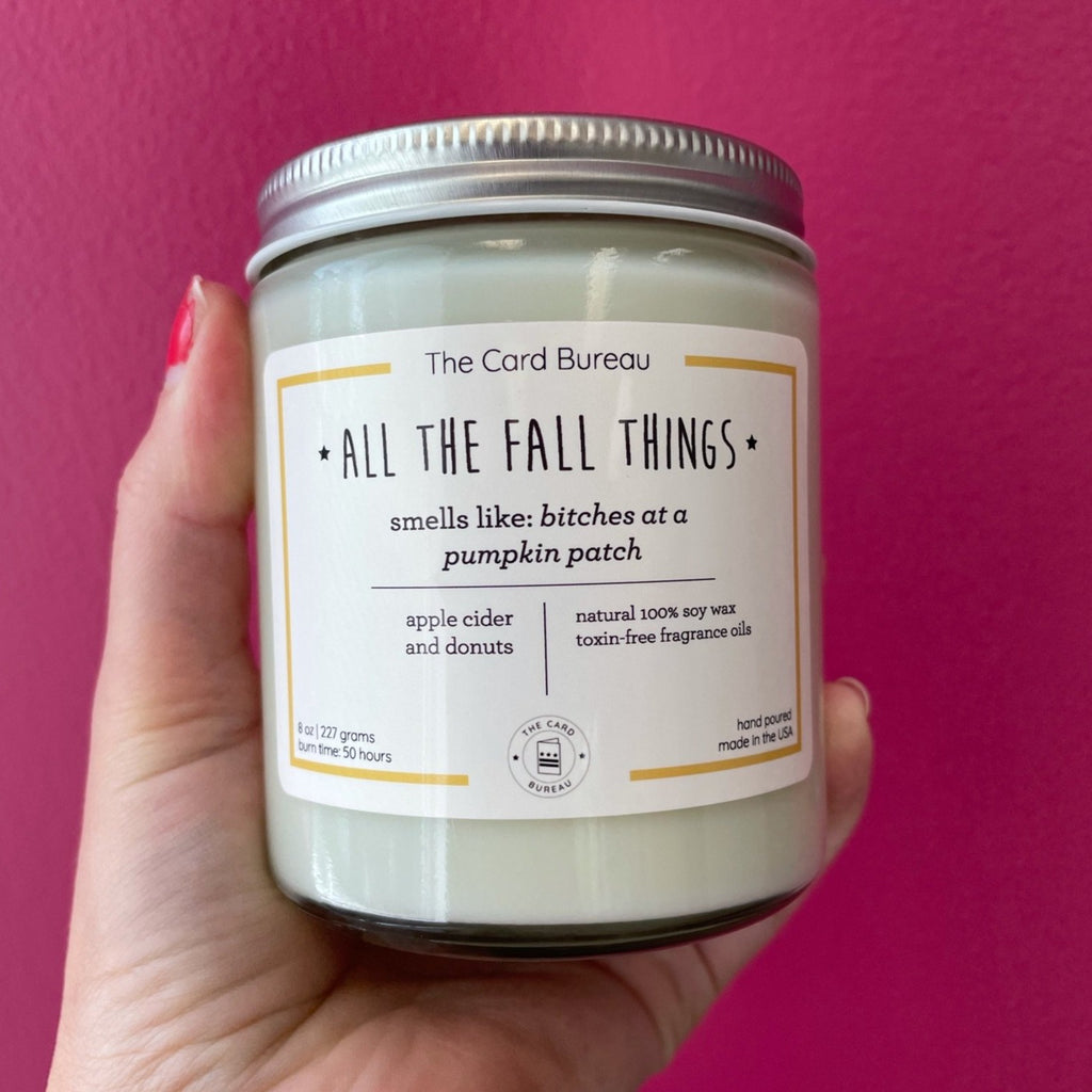 All The Fall Things Candle – The Card Bureau